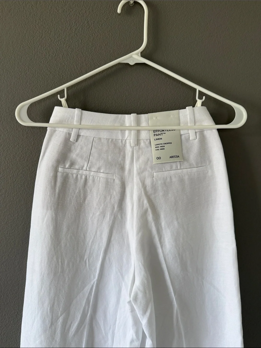 ARITZIA EFFORTLESS LINEN PANT